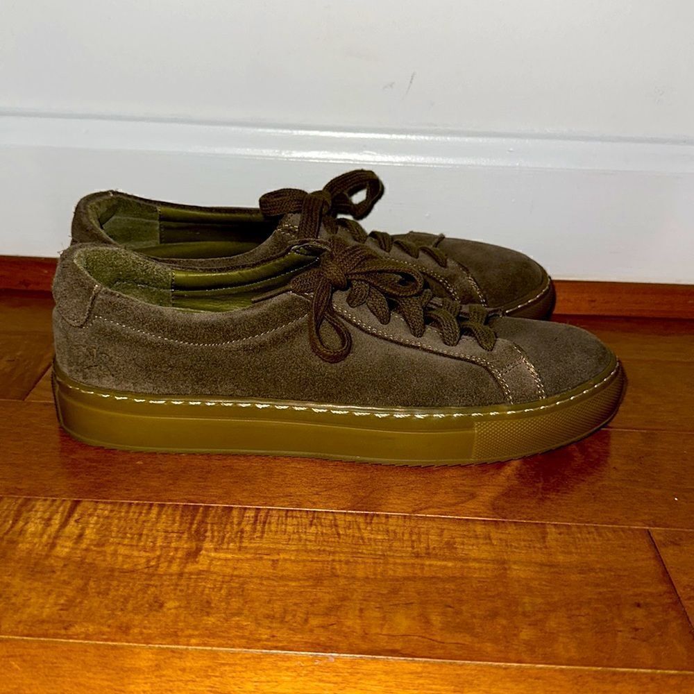 Inkerman Charlie Summers Brown Suede Gum Sole Sneakers Sz 38